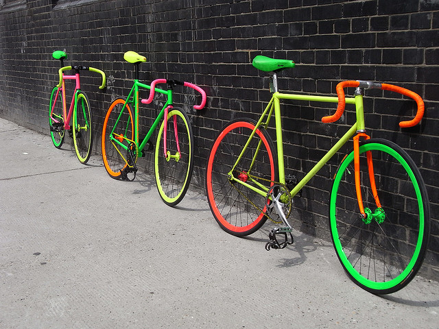 Покраска велосипедов